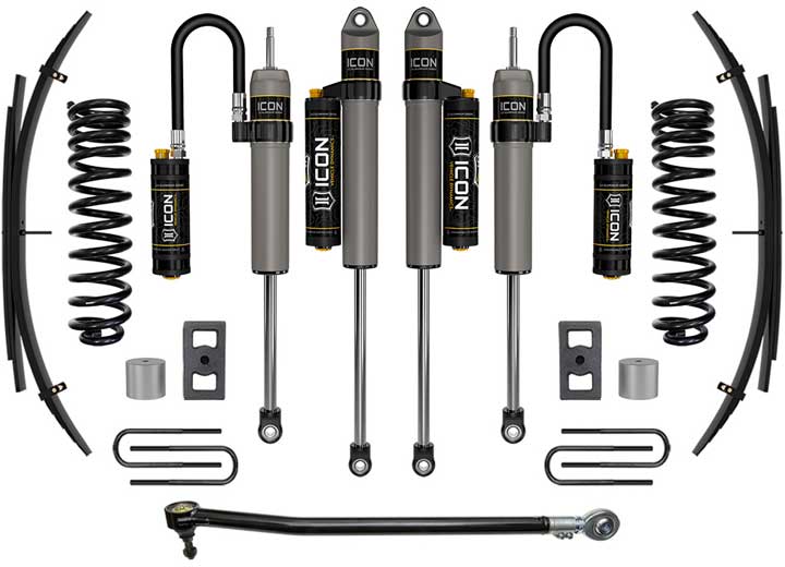 23-C F250/F350 Diesel Stage 4 2.5" Suspension System with Performance Expansion Pack Icon Vehicle Dynamics