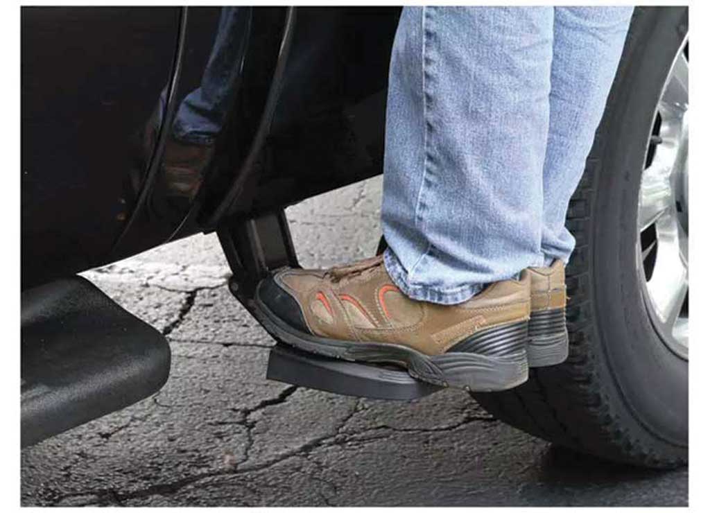 Amp Research - 23 - C F250/F350 DRIVER SIDE BEDSTEP 2 BLACK