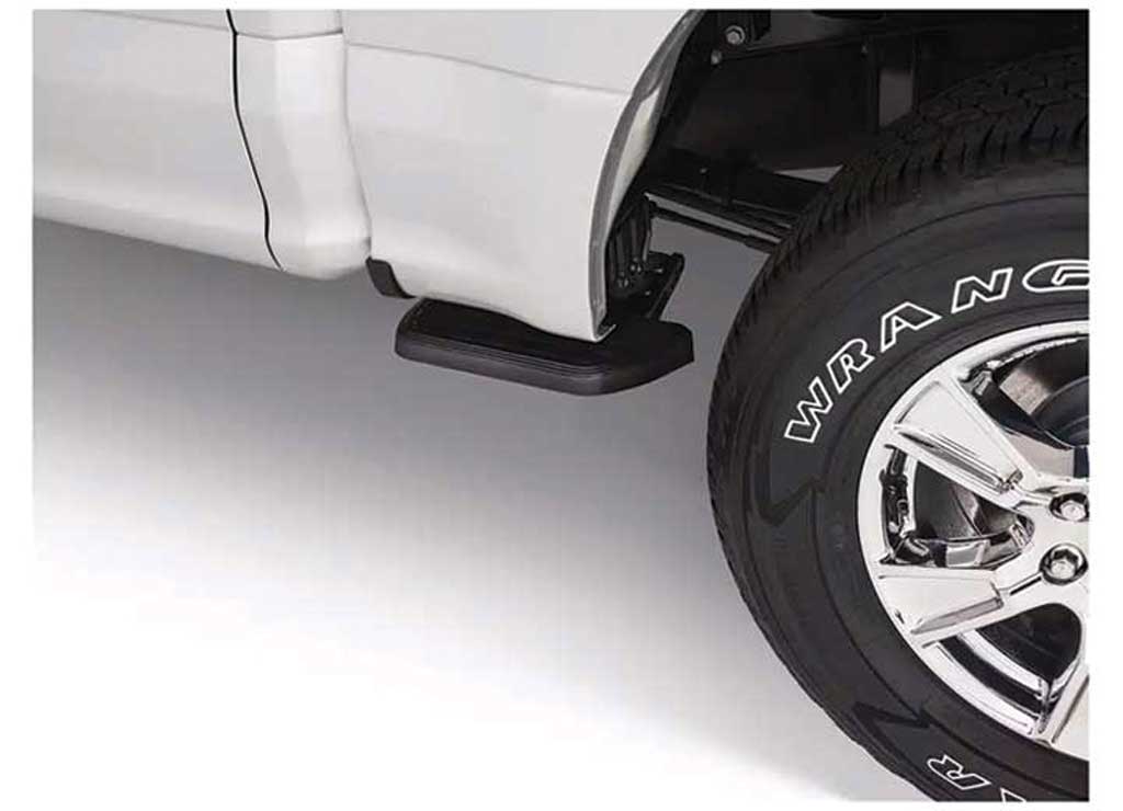 23-C F250/F350 PASSENGER SIDE BEDSTEP 2 BLACK