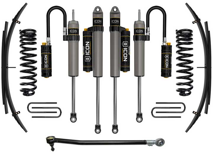 2.5-Inch Stage 4 Suspension System for Ford F250/F350 with Expansion Pack Icon Vehicle Dynamics