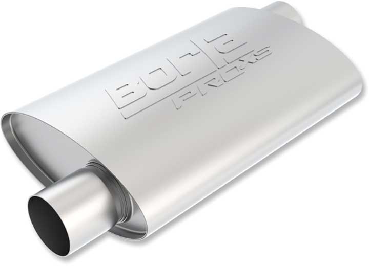 2.5IN, 14X4X9.5 OFFSET/OFFSET MUFFLER Borla Exhaust