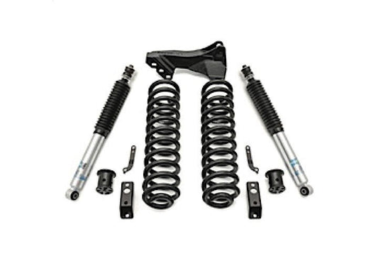 2.5IN COIL SPRING FRONT LIFT KIT W/BILSTEIN SHOCKS AND TRACK BAR BRACKET 17-C F250/F350 DIESEL 4WD