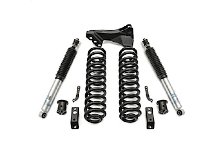 2.5IN COIL SPRING FRONT LIFT KIT W/BILSTEIN SHOCKS AND TRACK BAR BRACKET 17-C F250/F350 DIESEL 4WD ReadyLift Suspension