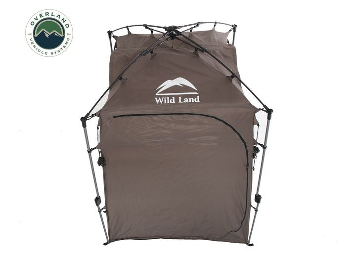 Portable Privacy Shower Tent with Storage Bag for Camping and Outdoor Adventures
