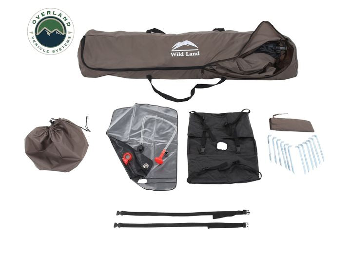 Portable Privacy Shower Tent with Storage Bag for Camping and Outdoor Adventures