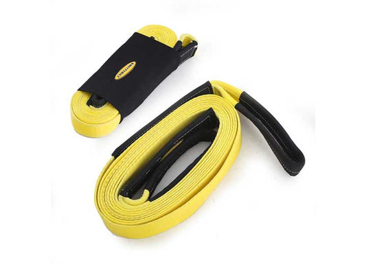 Smittybilt Tow Strap - 2in x 20ft, 20,000 lb Rating, Yellow
