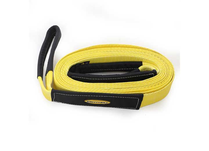 Smittybilt Tow Strap - 2in x 20ft, 20,000 lb Rating, Yellow