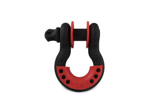 3/4 BLACK D-RING WITH ISOLATORS(SINGLE)