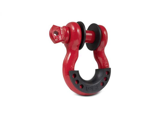 3/4 RED D-RING WITH ISOLATORS(SINGLE)