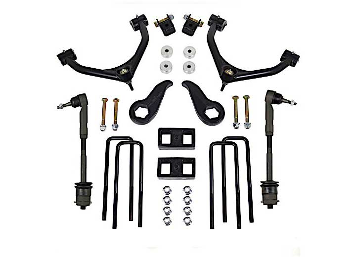 ReadyLift Suspension - 3.5IN SST LIFT KIT FRONT W/2IN REAR W/UPPER CONTROL ARMS W/O SHOCKS 11 - 19 CHEVY/GMC 2500/3500HD