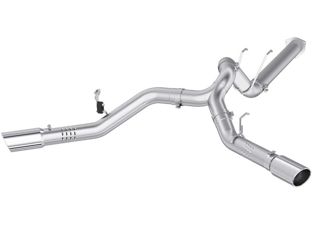 4-Inch T409 Filter Back Exhaust System with Cool Duals for 17-C Ford F-Series 6.7L MBRP, Inc.