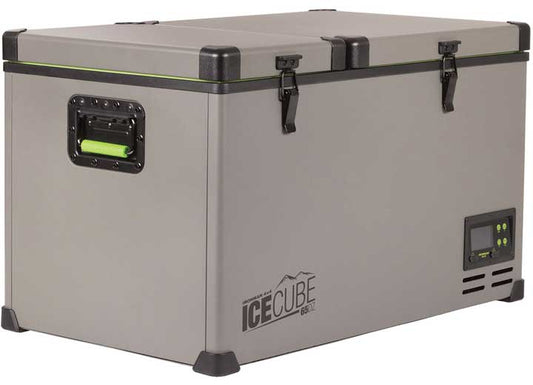 65L DUAL ZONE PORTABLE FRIDGE/FREEZER ICECUBE