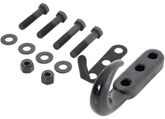 76-06 CJ & WRANGLER (YJ/TJ/LJ) TOW HOOK KIT - BLACK