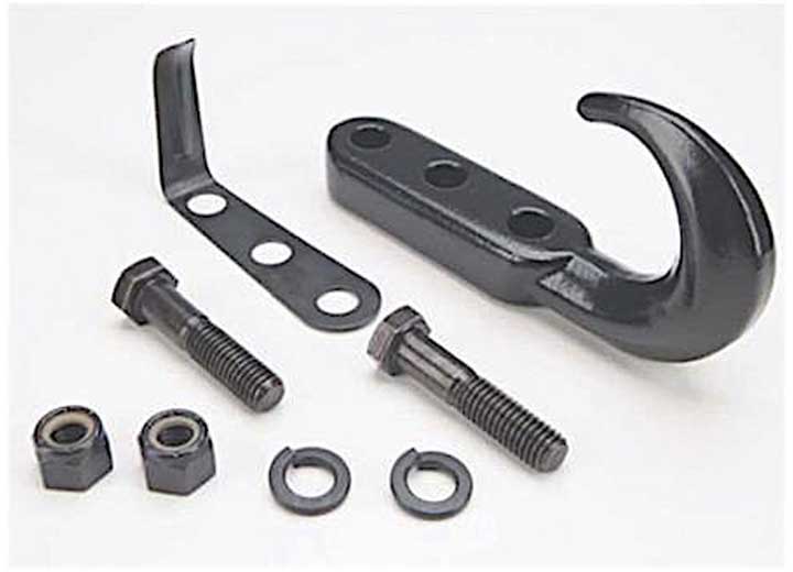 76-06 CJ & WRANGLER (YJ/TJ/LJ) TOW HOOK KIT - BLACK