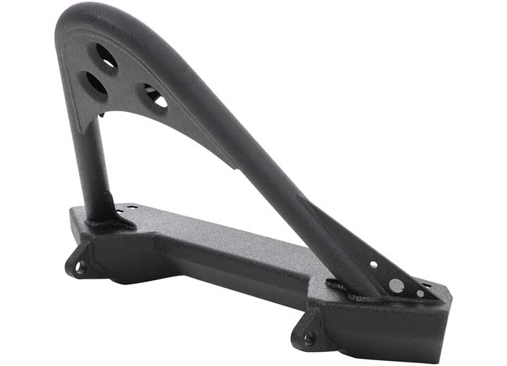 87-06 JEEP WRANGLER, RUBICON AND UNLIMITED SRC FRONT STINGER BUMPER W/D-RING MOUNTS; BLACK TEXTURED