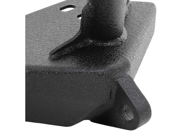 87-06 JEEP WRANGLER, RUBICON AND UNLIMITED SRC FRONT STINGER BUMPER W/D-RING MOUNTS; BLACK TEXTURED