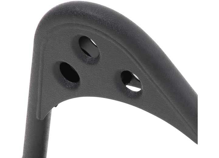 87-06 JEEP WRANGLER, RUBICON AND UNLIMITED SRC FRONT STINGER BUMPER W/D-RING MOUNTS; BLACK TEXTURED