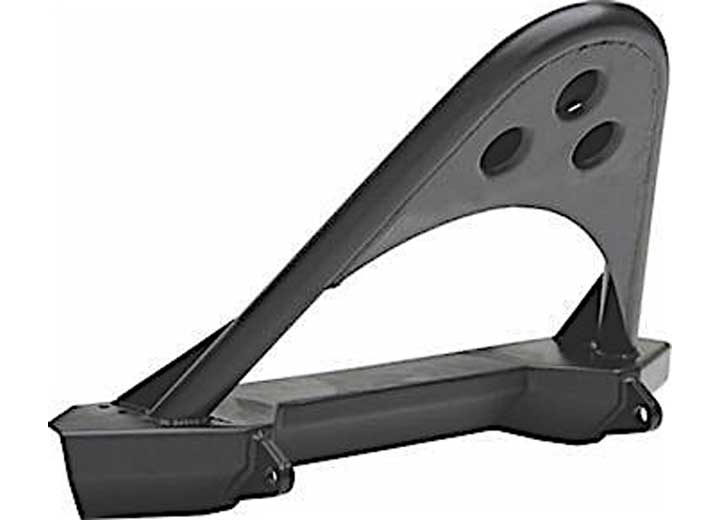 87-06 JEEP WRANGLER, RUBICON AND UNLIMITED SRC FRONT STINGER BUMPER W/D-RING MOUNTS; BLACK TEXTURED