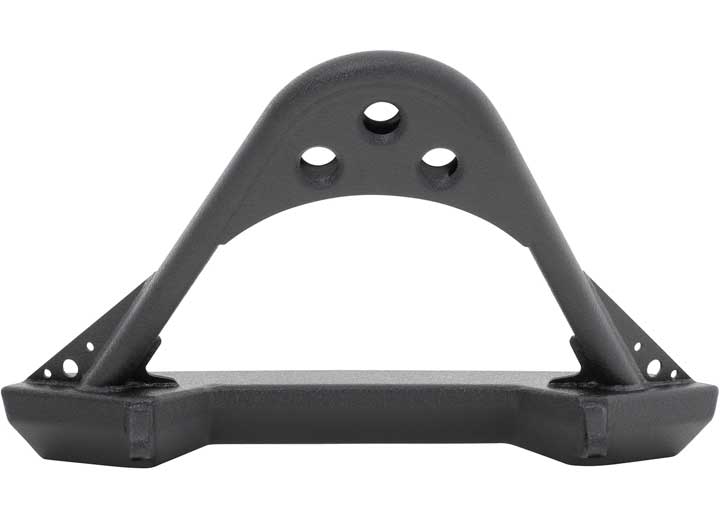 87-06 JEEP WRANGLER, RUBICON AND UNLIMITED SRC FRONT STINGER BUMPER W/D-RING MOUNTS; BLACK TEXTURED