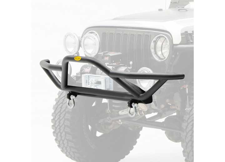Smittybilt - 87 - 06 WRANGLER YJ/TJ/LJ SRC FRONT GRILLE GUARD BUMPER W/D - RING MOUNTS - BLACK TEXTURE