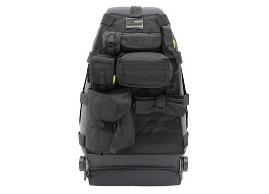 87-18 CJ & WRANGLER YJ/TJ/LJ/JK GEAR SEAT COVER - FRONT DRIVER OR PASSENGER(NOT PAIR) - BLACK