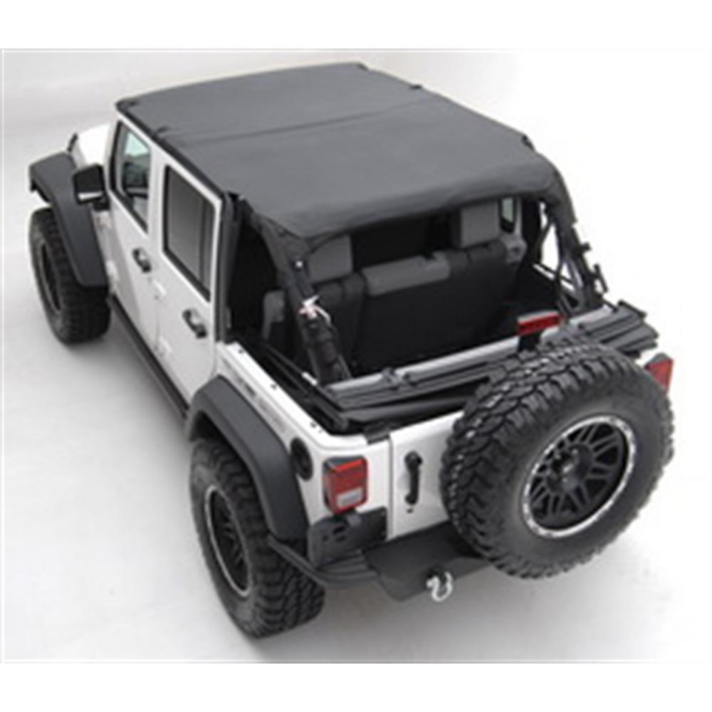Smittybilt 94535 Extended Top Black Diamond (07-09 JKU)