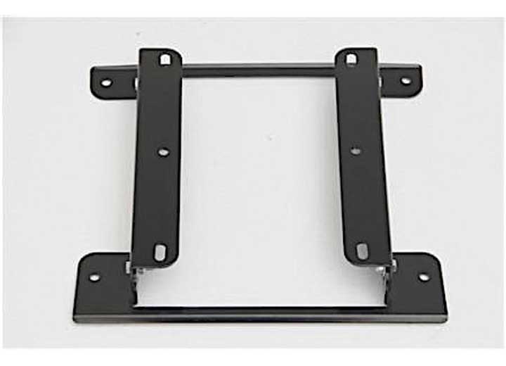 Smittybilt Front Seat Adapter Bracket - Passenger Side, Black Powder Coat, 1997-2002 Jeep Wrangler TJ Smittybilt