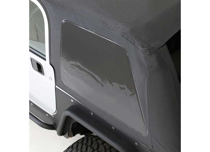 Smittybilt Bowless Combo Top with Tinted Windows - Black Diamond, 1997-2006 Jeep Wrangler TJ