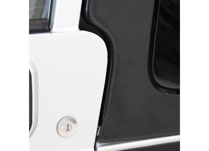 Smittybilt Bowless Combo Top with Tinted Windows - Black Diamond, 1997-2006 Jeep Wrangler TJ