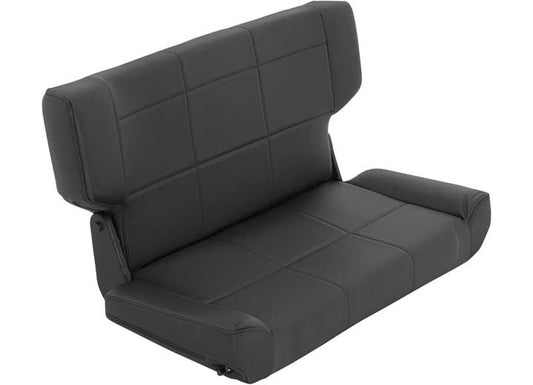97-06 WRANGLER (TJ) SEAT - REAR - FOLD & TUMBLE - DENIM BLACK