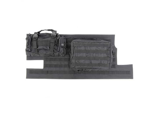 97-06 WRANGLER TJ/LJ GEAR TAILGATE COVER; BLACK DENIM