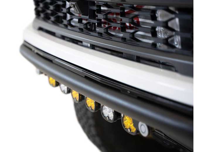 21-C F150 RAPTOR PRO FRONT BUMPER HAMMER BLACK POWDER COAT FINISH