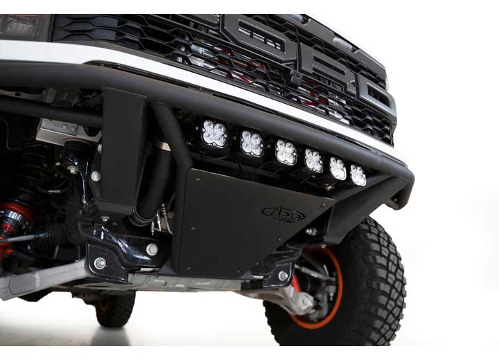 21-C F150 RAPTOR PRO FRONT BUMPER HAMMER BLACK POWDER COAT FINISH