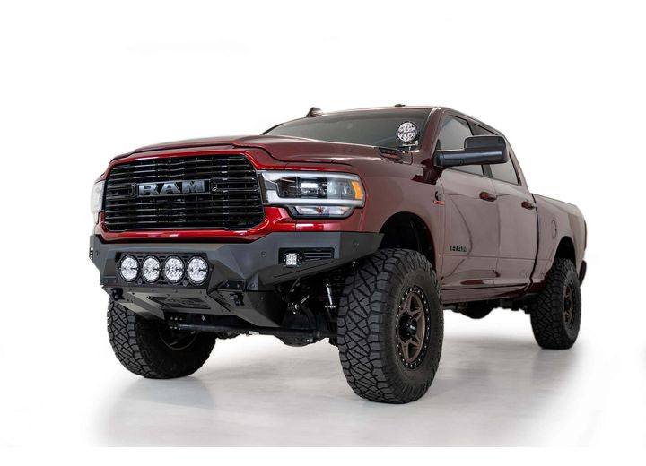19-20 RAM 2500/3500 BOMBER FRONT BUMPER HAMMER BLACK