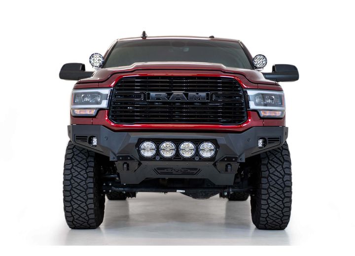 19-20 RAM 2500/3500 BOMBER FRONT BUMPER HAMMER BLACK