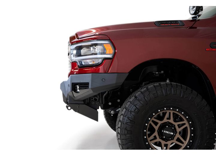 19-20 RAM 2500/3500 BOMBER FRONT BUMPER HAMMER BLACK