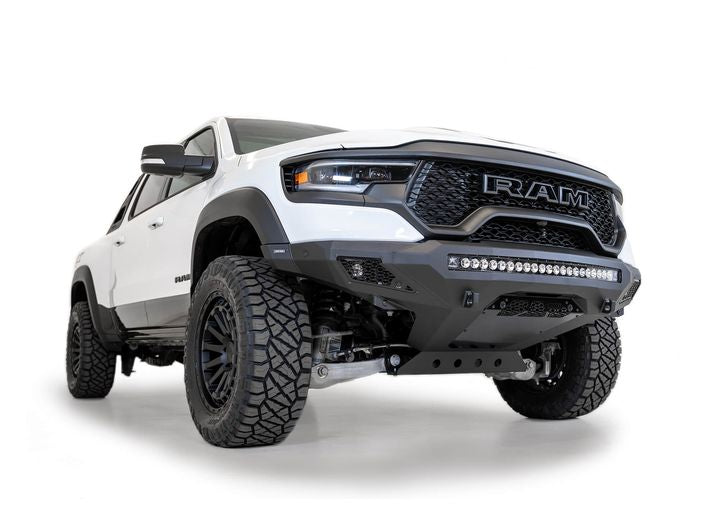 21-C RAM 1500 TRX STEALTH FIGHTER FRONT BUMPER BLACK