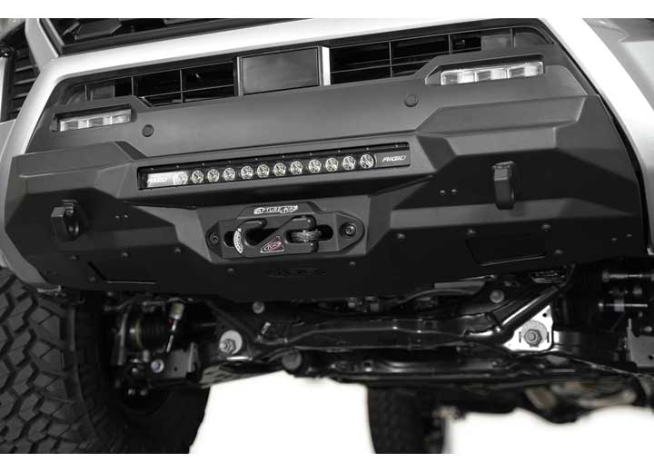 24-C TACOMA STEALTH CENTER MOUNT WINCH FRONT BUMPER BLACK