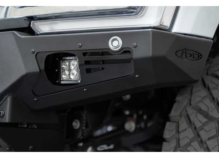 23-C F250/F350 BOMBER FRONT BUMPER W/ RECESSED MOUNTS FOR 3 BAJA LP6 LIGHTS