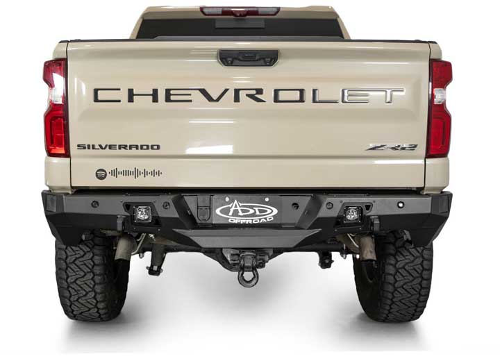 22-C SILVERADO/SIERRA 1500 STEALTH FIGHTER REAR BUMPER Addictive Desert