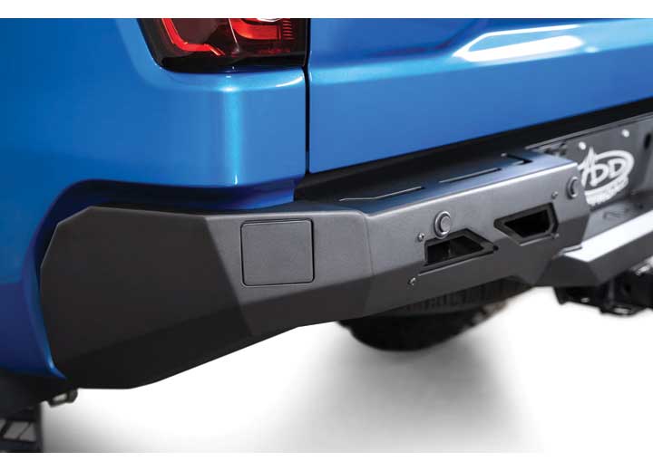 22-C SILVERADO/SIERRA 1500 BLACK LABEL REAR BUMPER(NOT COMPATIBLE WITH SUPERCRUISE)