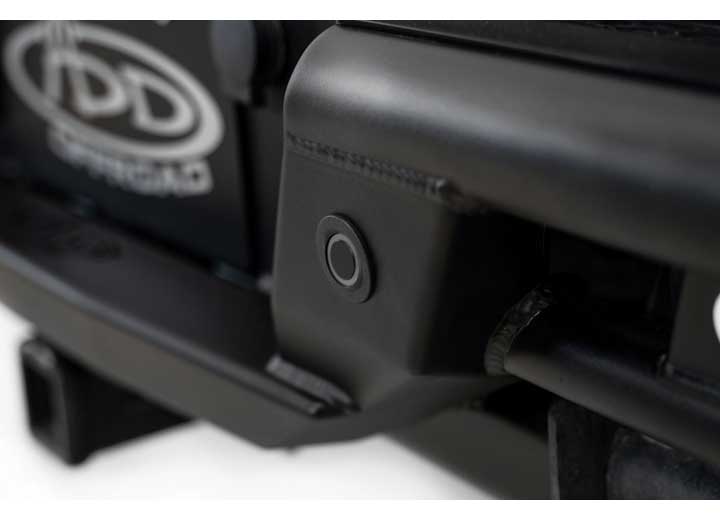 21-C F150 PRO BOLT ON REAR BUMPER BLACK POWDER COAT