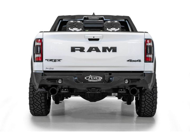 21-C RAM 1500 TRX BOMBER REAR BUMPER BLACK