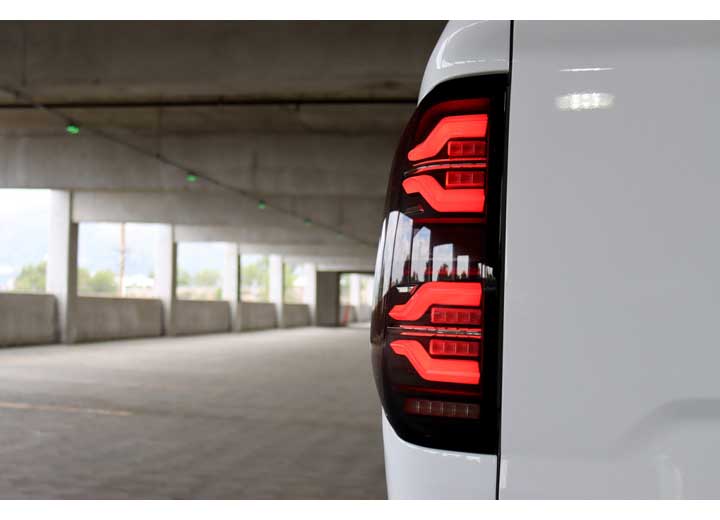 AlphaRex LUXX-Series LED Tail Lights for 14-21 Toyota Tundra – Alpha-Black with Sequential Turn Signals for Enhanced Safety and Visibility AlphaRex USA