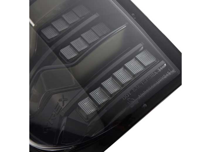 AlphaRex LUXX-Series LED Tail Lights for 14-21 Toyota Tundra – Alpha-Black with Sequential Turn Signals for Enhanced Safety and Visibility AlphaRex USA