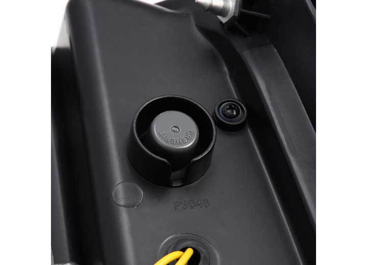 AlphaRex LUXX-Series Black LED Tail Lights for 2014-2021 Toyota Tundra - Sequential Turn Signal Design - DOT/SAE Approved