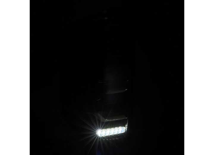 AlphaRex LUXX-Series Black LED Tail Lights for 2014-2021 Toyota Tundra - Sequential Turn Signal Design - DOT/SAE Approved