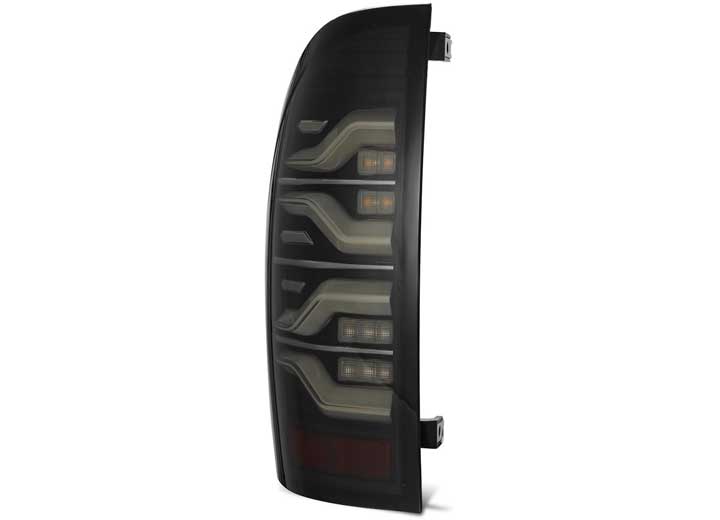 AlphaRex LUXX-Series Black LED Tail Lights for 2005-2015 Toyota Tacoma - Enhanced Visibility with Sequential Turn Signals