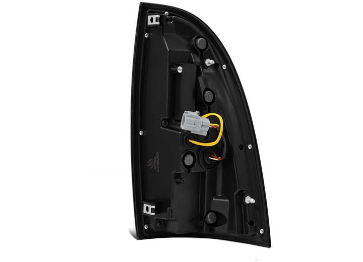 AlphaRex LUXX-Series Black LED Tail Lights for 2005-2015 Toyota Tacoma - Enhanced Visibility with Sequential Turn Signals