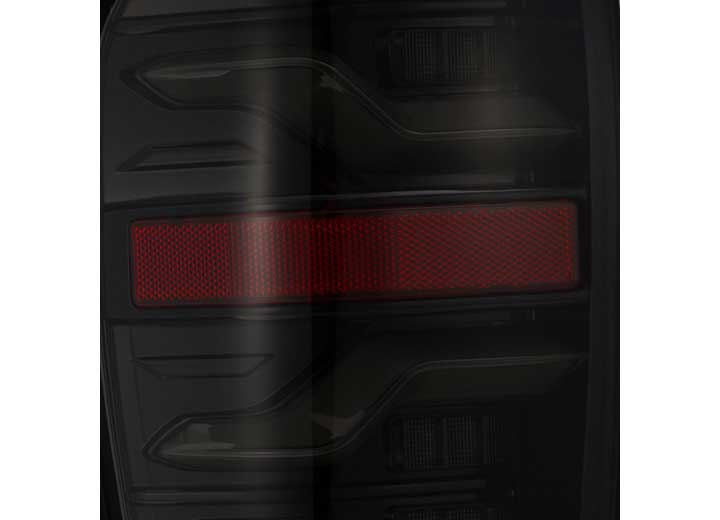 AlphaRex LUXX-Series LED Tail Lights for 2016-2023 Toyota Tacoma - Stealthy Alpha-Black Finish